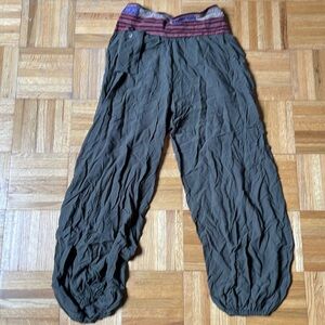 Green Boho Pants Size Small